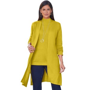 Jessica London Fine Gauge Cardigan Topper - 1 of 2