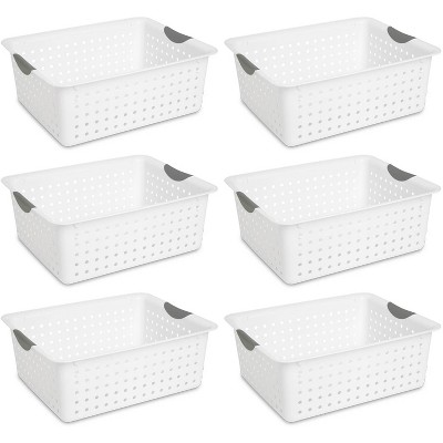 plastic bin organizer