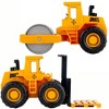 Mighty Wheels 2 Pack Construction Vehicles - 7" Roller & Forklift, Durable - 3 of 4