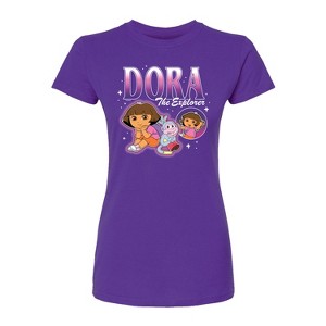 Women's - Dora the Explorer - Bootleg Fitted Graphic T-Shirt - 1 of 1