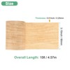 Unique Bargains Self Adhesive Realistic Wood Grain Durable Multi Use Masking Tape 1 Pc - 3 of 4