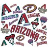 MLB Arizona Diamondbacks 24oz All Over Venture Water Bottle - 2 of 4