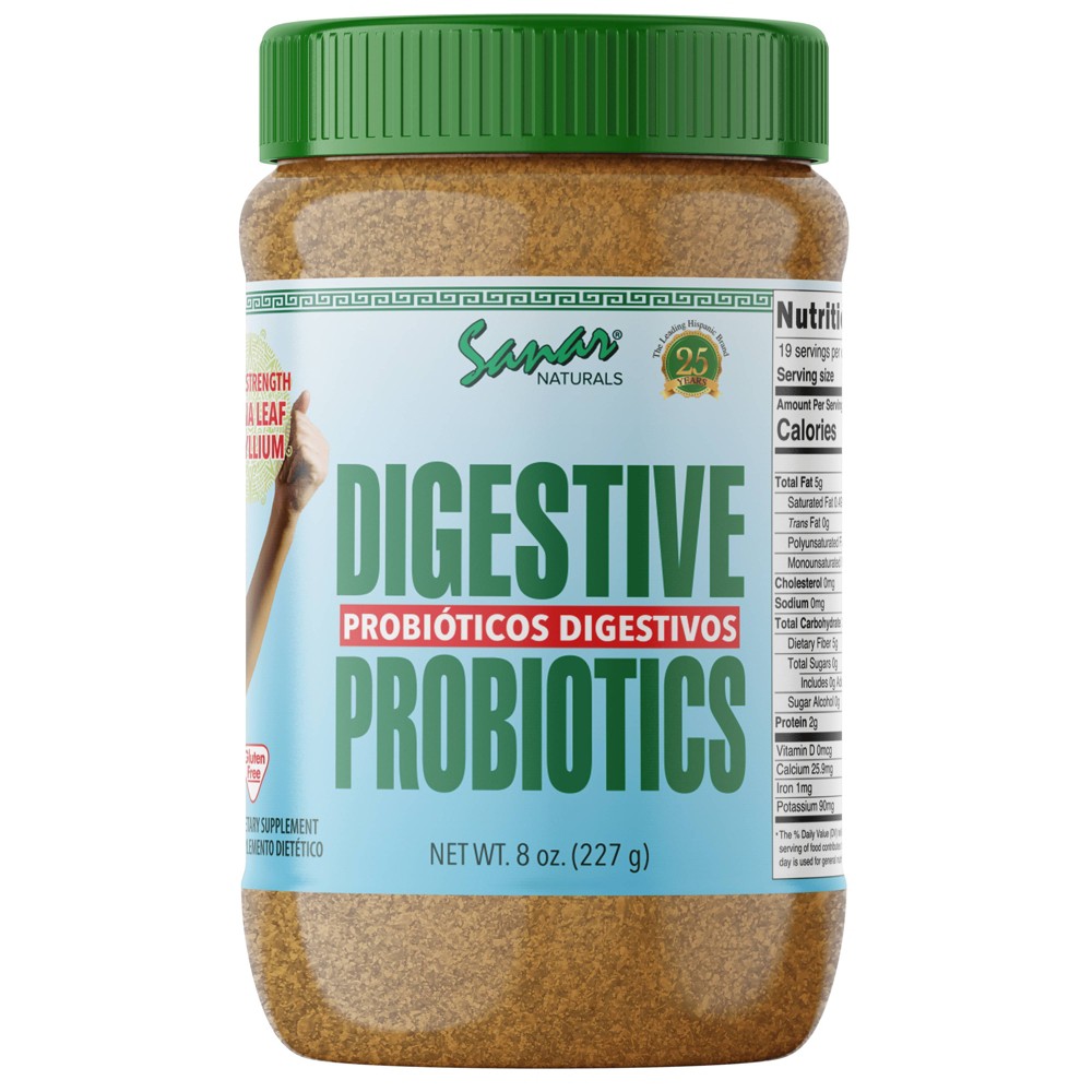 Photos - Vitamins & Minerals Sanar Naturals Digestive Probiotics Flaxseed - 8 oz