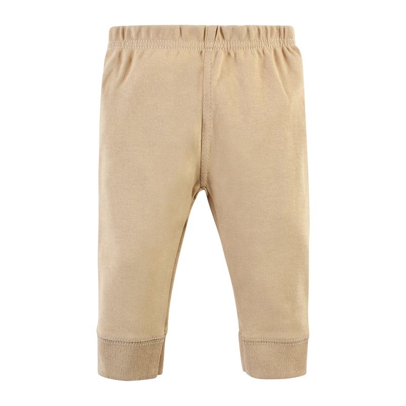 Hudson Baby Cotton Bodysuit, Pant and Shoe Set, Teddy Bears Short Sleeve, 5 of 6