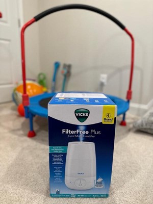 VICKS FilterFree Plus Cool Mist 40Hr Humidifier 1.2 Gal. Touch