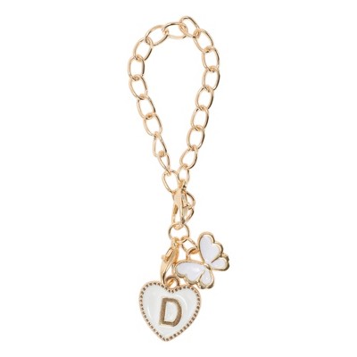 Unique Bargains Butterfly Heart Cup Chain Charm Water Cup Pendant 1 Pc