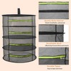 Unique Bargains Mesh Hanging Herb Drying Rack Foldable for Vegetable Plant - 3 of 4