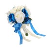 Unique Bargains Wedding Flowers Greenery Handmade Artificial Bridal Bouquets 1 Pc - 3 of 4