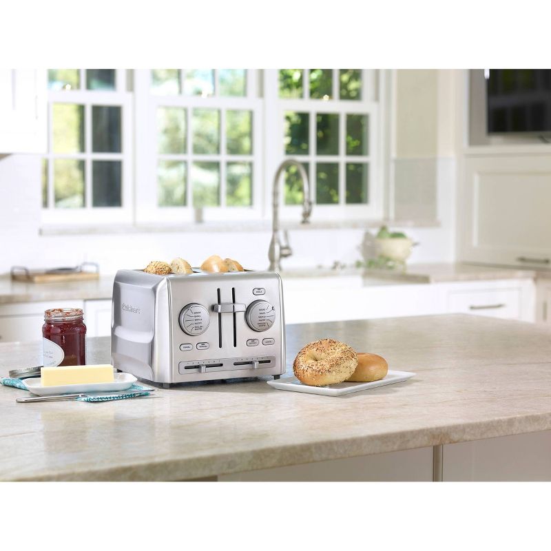 Cuisinart 4-Slice Custom Select Toaster - Silver - CPT-640P1, 3 of 6