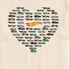 Men's - Hot Wheels - Valentine's Hot Wheels Heart Short Sleeve Graphic T-Shirt - 2 of 4