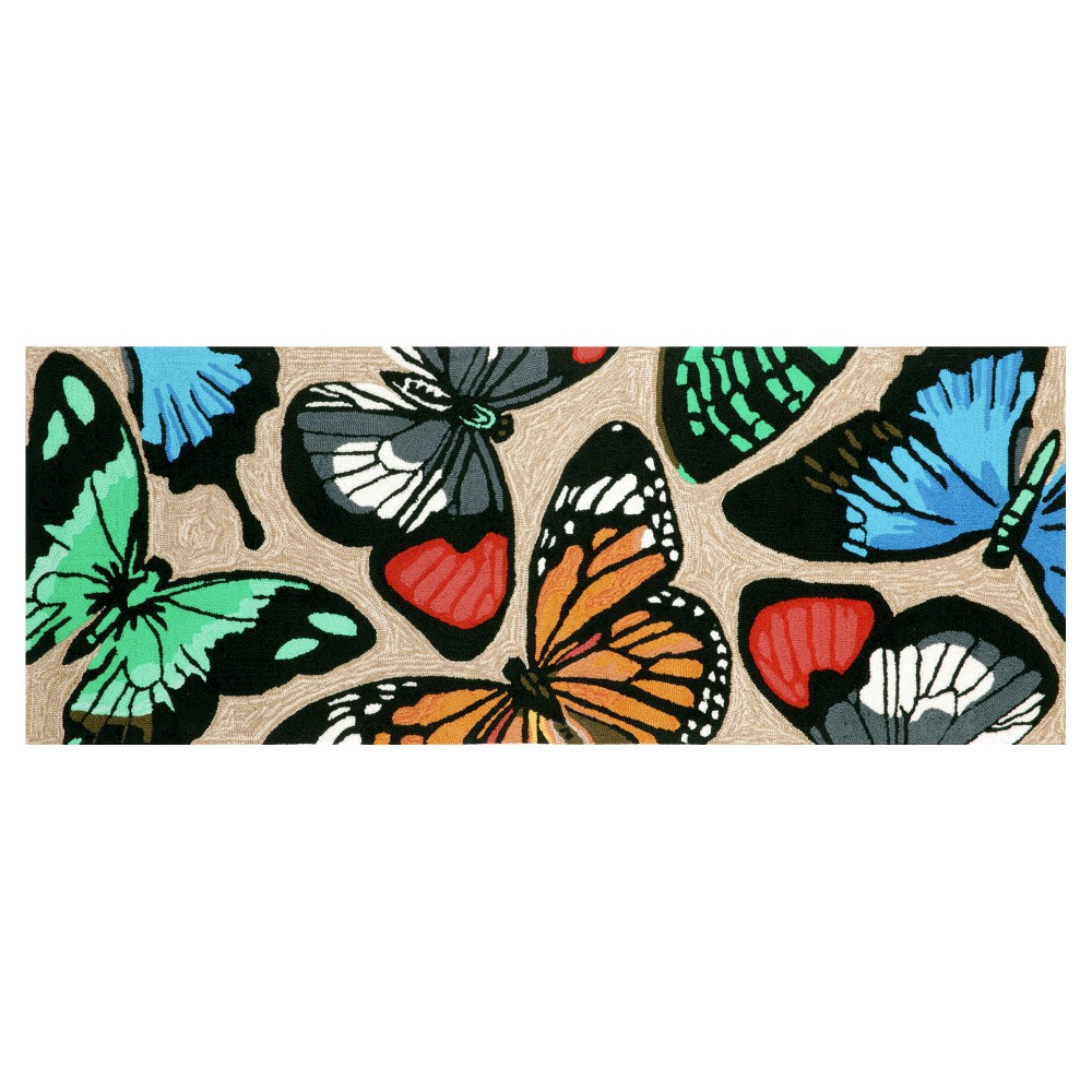 UPC 087215058675 product image for Frontporch Indoor/Outdoor Butterfly Dance Rug 27