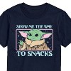 Men's - Star Wars - The Mandalorian Grogu The Way To Snacks Short Sleeve Graphic T-Shirt - 2 of 4