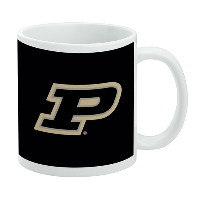 Purdue Boilermakers Logo Ceramic Coffee Mug Novelty Gift Mugs for Coffee Tea and Hot Drinks 11oz White