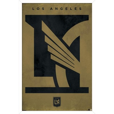 Trends International MLS Los Angeles FC - Logo 25 Framed Wall Poster Prints
