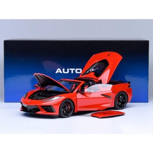 2020 Chevrolet Corvette C8 Stingray Torch Red 1/18 Model Car by Autoart - 1 of 4