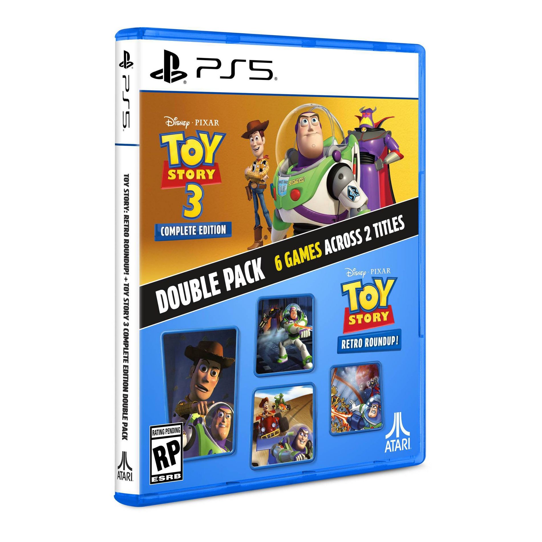 Toy Story: Retro Roundup! + Toy Story 3 Complete Edition Double Pack - PlayStation 5