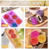 JDICTION 2Pcs Bee Silicone Soap Molds, 3D 6-Cavity Hexagon Non-Stick Mold for Soap, Chocolate, Cake, Resin, Jelly, Candles - 3 of 4