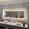LED Front Light and Backlit Mirror for Bathroom,Anti-Fog, 3 mode Illumination,Vertical & Horizontal Mount - 4 of 4