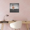 iCanvas Boundlessness in Bloom Black White and Orange by Duy Huynh Canvas Print Wall Art - 3 of 3