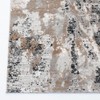 Invista INV696 Power Loomed Area Rug - Ivory/Taupe - 5'3"x7'6" - Safavieh. - 3 of 4