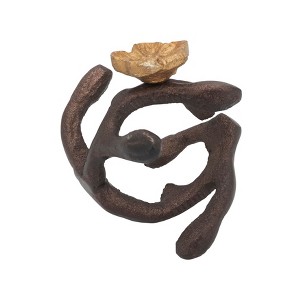 Saro Lifestyle Orchid Design Twigs Napkin Rings (Set of 4) - 1 of 4
