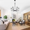 Bella Depot 28" Black Industrial Metal Chandelier Adjustable Pendant Light - 4 of 4