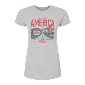 Women's - Coca-Cola -  Fitted Graphic T-Shirt - 1 of 3
