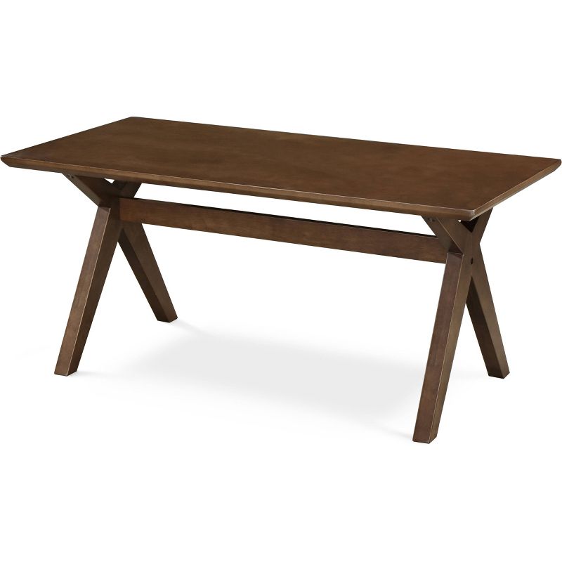Lukas Wood Coffee Table Brown - Adore Decor, 2 of 8