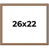 PosterPalooza | Slim Profile Gold Picture Frame - UV Acrylic, Backing Board, Hanging Hardware Included - 2 of 4