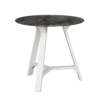 Trevino Dining Table White/Gray - Buylateral