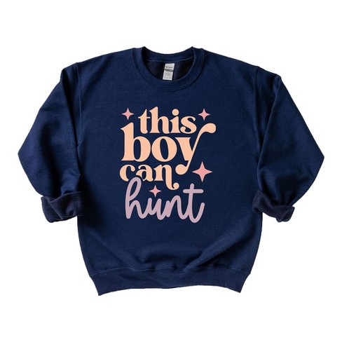 The Juniper Shop This Boy Can Hunt Youth Graphic Sweatshirt - image 1 of 2