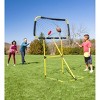 HearthSong Football and Disc Target Kick 'n Toss Set for Kids' Outdoor Active Play - image 3 of 4