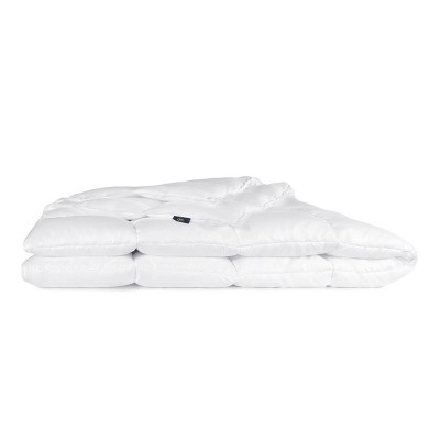 Full White Microfiber Lightweight Down Alternative Duvet