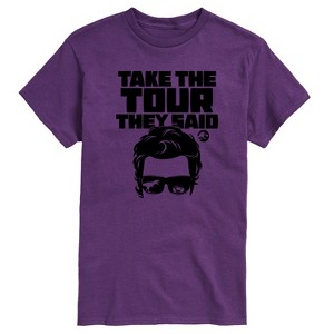 Men's - Jurassic Park - Take The Tour They Said- Men's Short Sleeve Graphic T-Shirt Short Sleeve Graphic T-Shirt - 1 of 3