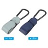 Unique Bargains PU Leather Strap Multipurpose Metal Bags Hooks and Hangers 2 Pcs - 3 of 4