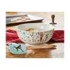 tagltd Nutcracker Ballet Themed 10-inch 72.0 oz Bone China Mixing Bowl with Silicone Spatula Set - 3 of 3
