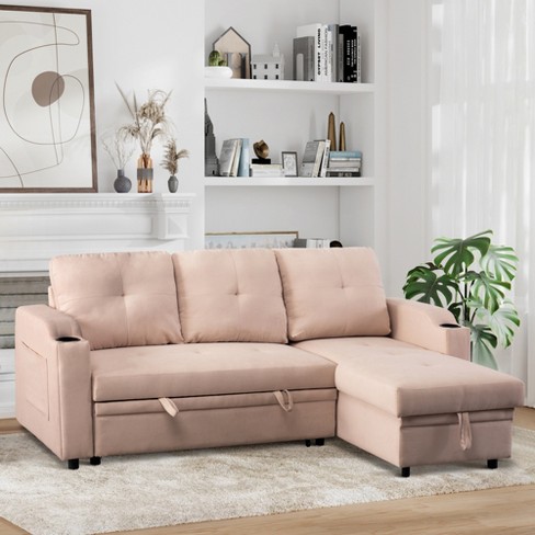 Caye Convertible Sectional Sofas, L-shape-the Pop Home : Target