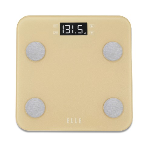 Elle Digital Bathroom Scale - Glitter Gold : Target