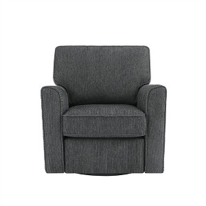 OUTSUPPLY 360° Swivel Chair, Accent Armchair, Swivel Sofa Chair with Side Pockets for Living Room, Bedroom, Office and Hotel - 1 of 4