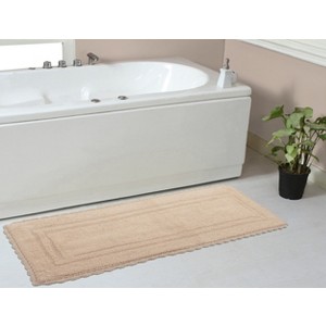 Casual Elegence Collection Cotton Reversible Tufted Bath Rug - Home Weavers - 1 of 4