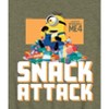 Boys' - Despicable Me 4 - Minion Snack Attack Short Sleeve Graphic T-Shirt - 2 of 4