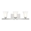 Livex Lighting Ridgedale 3 - Light Vanity in  Polished Chrome - 3 of 4