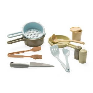 BIO Kitchen & Food Playset, 12 Pieces - 1 of 4