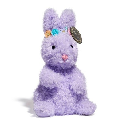FAO Schwarz 10&#34; Bunny with Flower Crown Toy Plush