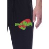 Looney Tunes Mens' Classic Space Jam Logo Movie Sleep Pajama Pants Black - image 3 of 3