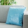 Gaila Pillow - Blue - 18"X18" - Safavieh - 2 of 4
