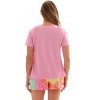 Just Love Womens Tie Dye Shorts Set  Trendy, Comfortable Sleepwear - 3 of 4