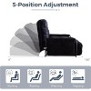 MAXYOYO Adjustable Floor Sofa Couch with Pillow, 5-Position Foldable Lazy Sofa Sleeper Bed with Armrest - 4 of 4