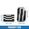Unique Bargains Aluminum Alloy Gas Brake Foot Pedals Cover for Ford F-150 2015-2020 - 2 of 3