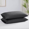 Southshore Fine Living, Vilano Collection Set of 2 Pleated Pillowcases Ultra-Soft Brushed microfiber - image 3 of 4